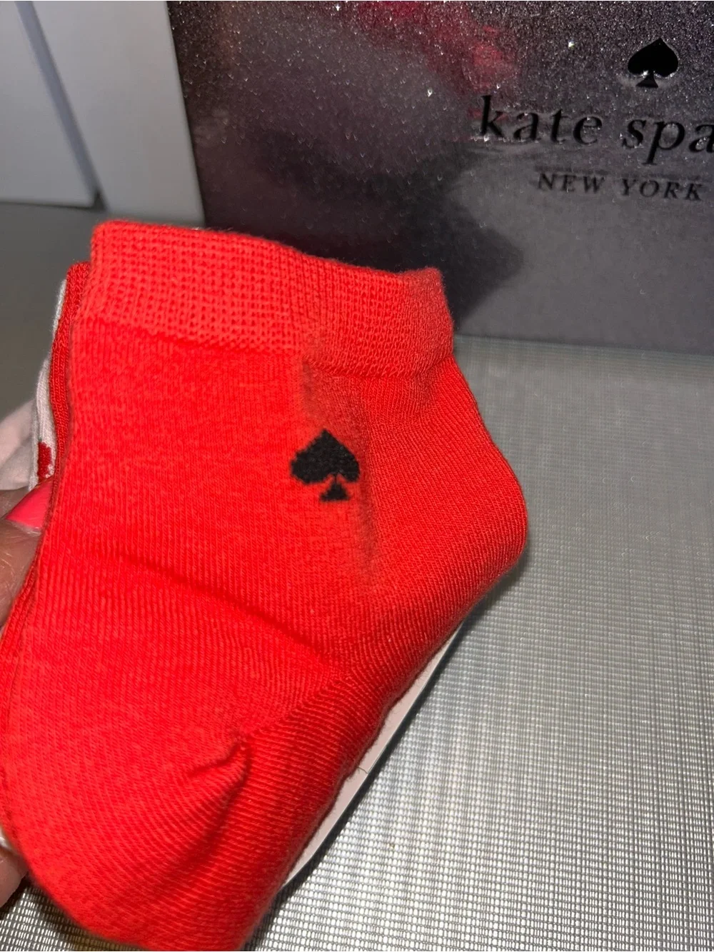 ✨BUNDLE✨ Kate Spade Socks set with a Kate Spade long wallet size box